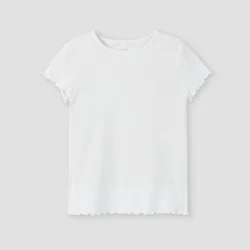 Girls' Short Sleeve T-Shirt - art class™ White XL