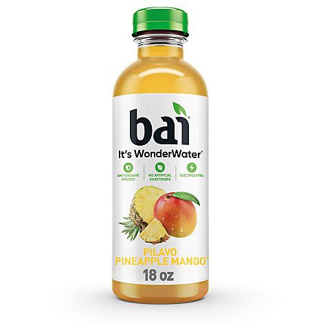 slide 1 of 1, Bai Pilavo Pineapple Mango- 18 fl oz, 18 fl oz