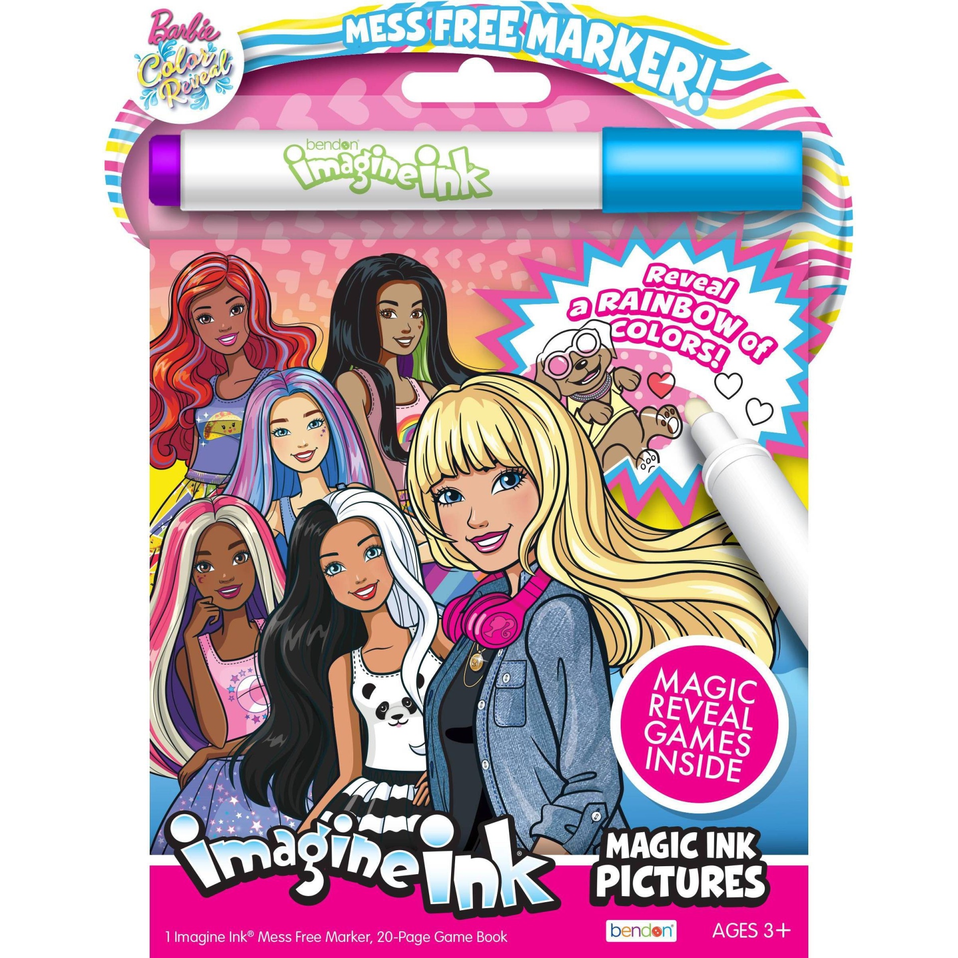 Bendon Barbie Imagine Ink Book 1 ct | Shipt