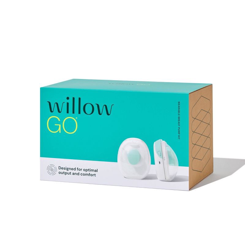 slide 2 of 10, WILLOW Go Wearable Double Electric Breast Pump Kit, 1 ct