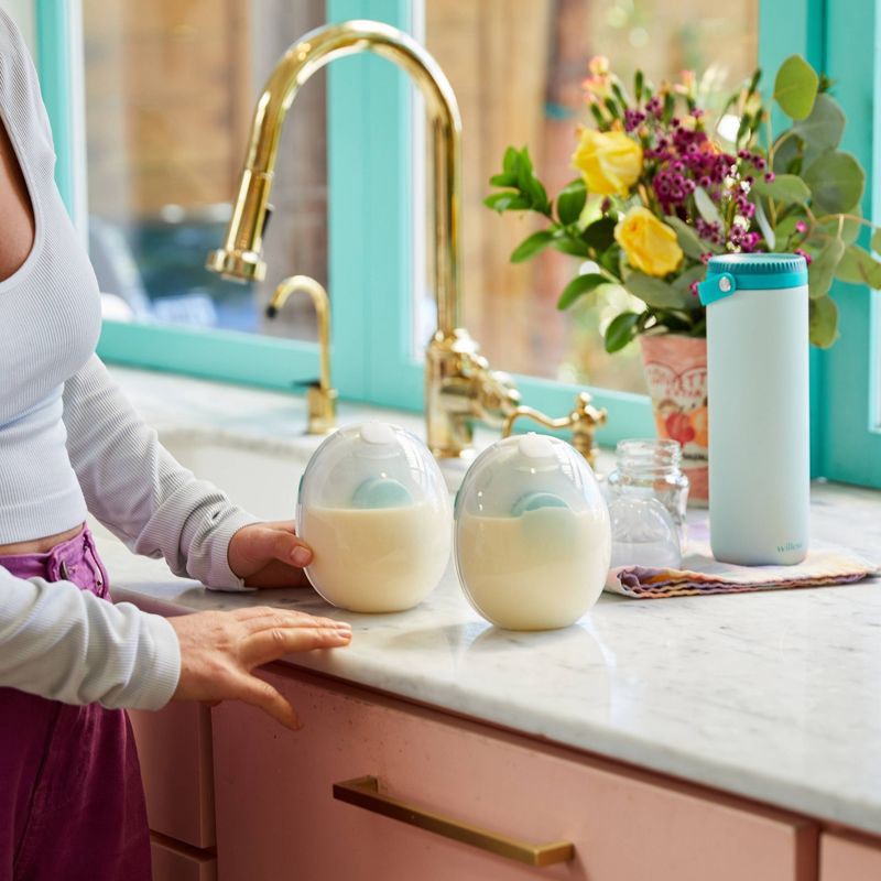 slide 6 of 10, WILLOW Go Wearable Double Electric Breast Pump Kit, 1 ct