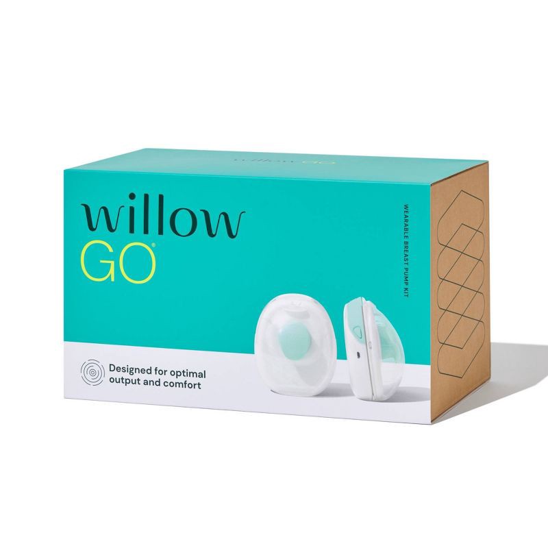 slide 10 of 10, Willow Go Wearable Double Electric Breast Pump Kit, 1 ct