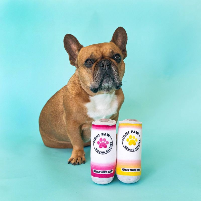 slide 3 of 5, PetShop by Fringe Studio Light Paws Cans To Go Dog Toy Set - 2pc, 2 ct