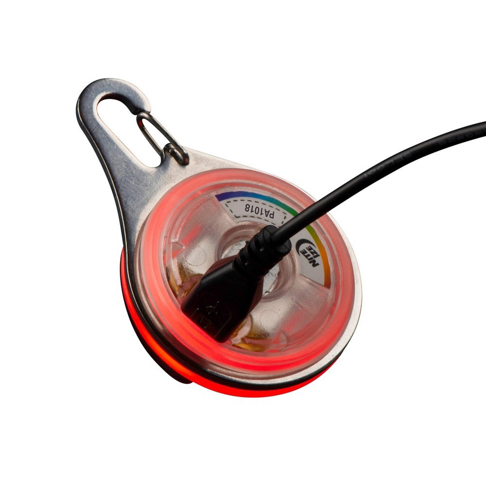 slide 3 of 12, Nite Ize SpotLit Rechargeable Disc-O Light Dog Collar - XL, 1 ct