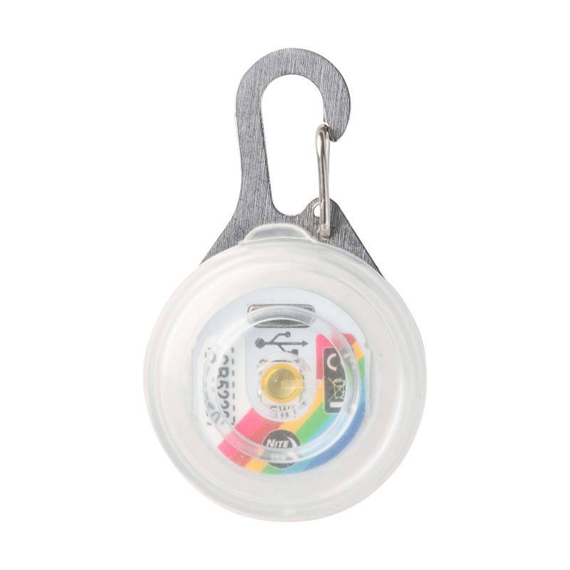 slide 5 of 11, Nite Ize SpotLit Rechargeable Carabiner Light Disc-O Dog Collar, 1 ct