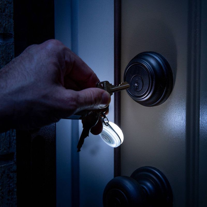 slide 10 of 11, Nite Ize SpotLit Rechargeable Carabiner Light Disc-O Dog Collar, 1 ct