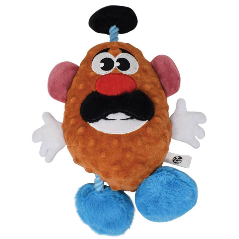 slide 2 of 6, Hasbro Mr. Potato Head with Rope Dog Toy - Brown, 1 ct