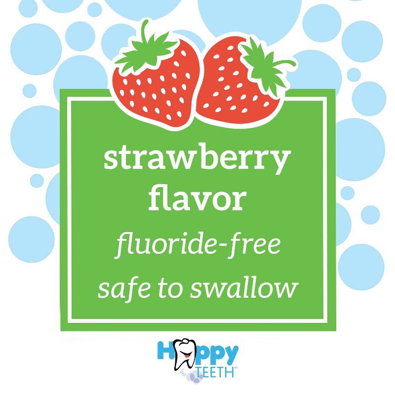 slide 11 of 12, Dr. Brown's Infant-to-Toddler Training Toothbrush & Fluoride-Free Baby Toothpaste Strawberry Flavor - 0-3 years - Giraffe, 1 ct