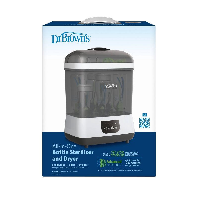 slide 2 of 21, Dr. Brown's All-in-One Sterilizer & Dryer for Baby Bottles and Newborn Essentials, 1 ct