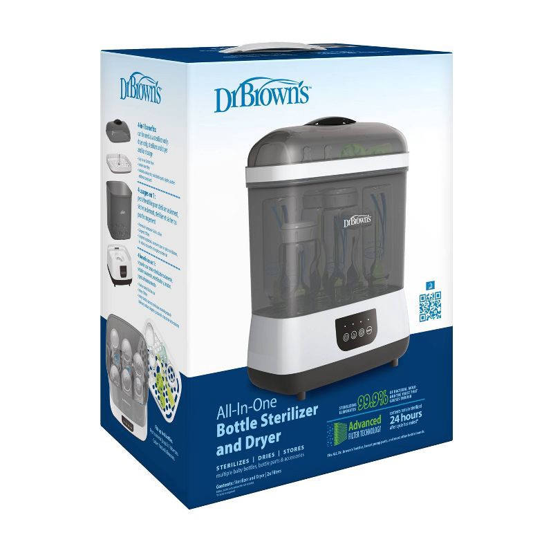 slide 19 of 21, Dr. Brown's All-in-One Sterilizer & Dryer for Baby Bottles and Newborn Essentials, 1 ct