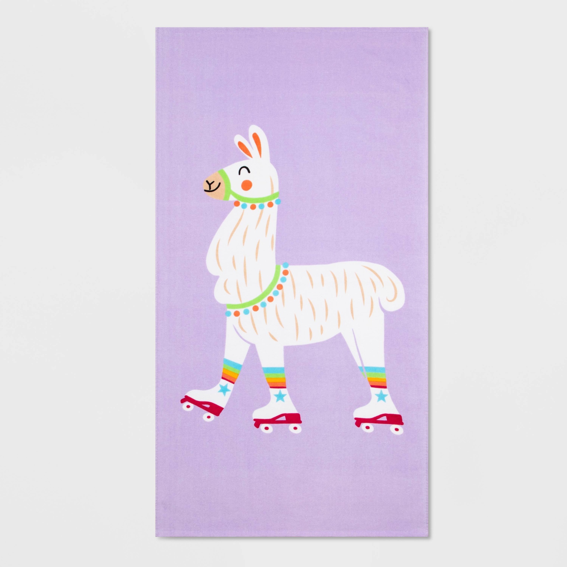 slide 1 of 3, Llama Beach Towel - Sun Squad, 1 ct