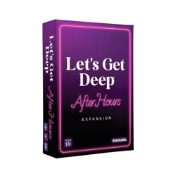 Let's Get Deep After Hours Card Game Expansion: What Do You Meme? for 2+ Players, Party Card Pack, 100 Cards