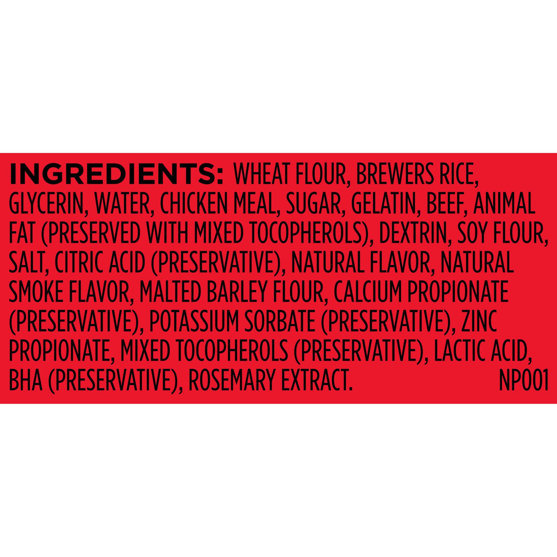 slide 7 of 9, Milk-Bone Mini Comfort Chews, Dog Chews with Unique Chewy Texture and Real Beef, 7.4 Oz. Bag of 6 Chews, 7.4 oz