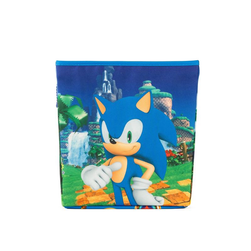 slide 4 of 9, Sonic the Hedgehog Sonic Top Speeds Storage Bin, 1 ct