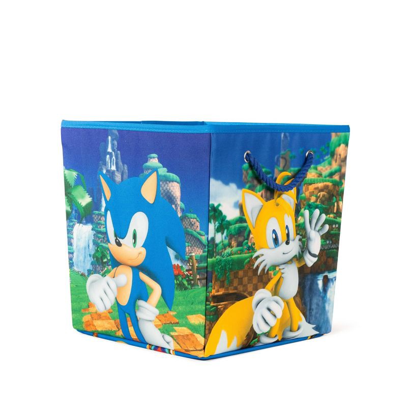 slide 5 of 9, Sonic the Hedgehog Sonic Top Speeds Storage Bin, 1 ct