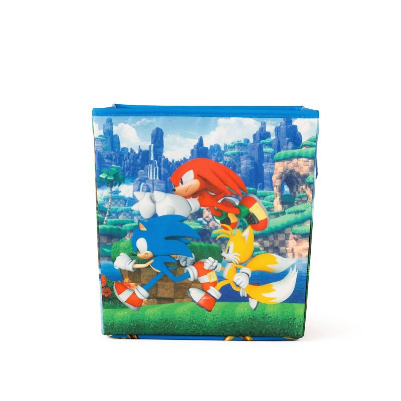 slide 8 of 9, Sonic the Hedgehog Sonic Top Speeds Storage Bin, 1 ct