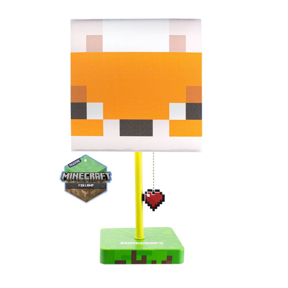 slide 2 of 5, Minecraft Fox Table Lamp, 1 ct