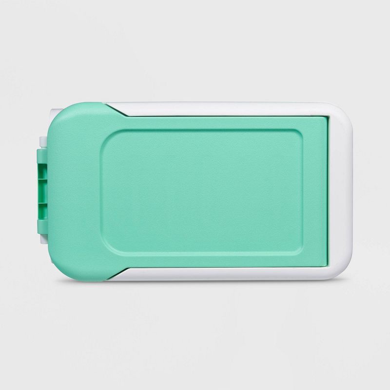 slide 10 of 12, Igloo Wheelie Cool 38qt Rolling Cooler - Mint: 53 Can Capacity, Hard-Sided Design, 38 qt, 53 can