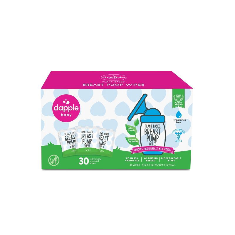 Dapple Breast Pump Cleaning Wipes - 30ct : Target