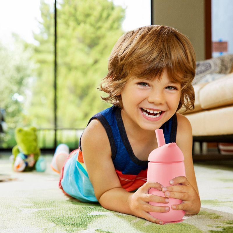 slide 5 of 5, Munchkin Simple Clean Straw Cup - 10oz - Pink, 10 oz