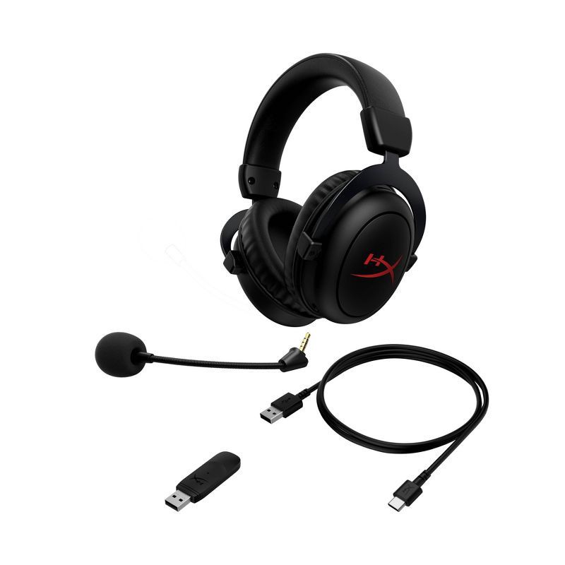 slide 9 of 9, HyperX Cloud Core Bluetooth Wireless Gaming Headset for PC, 1 ct
