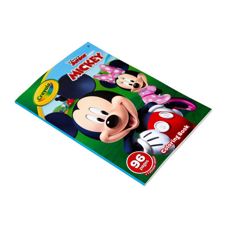slide 2 of 6, Crayola 96pg Coloring Book - Mickey & Minnie Mouse, 1 ct