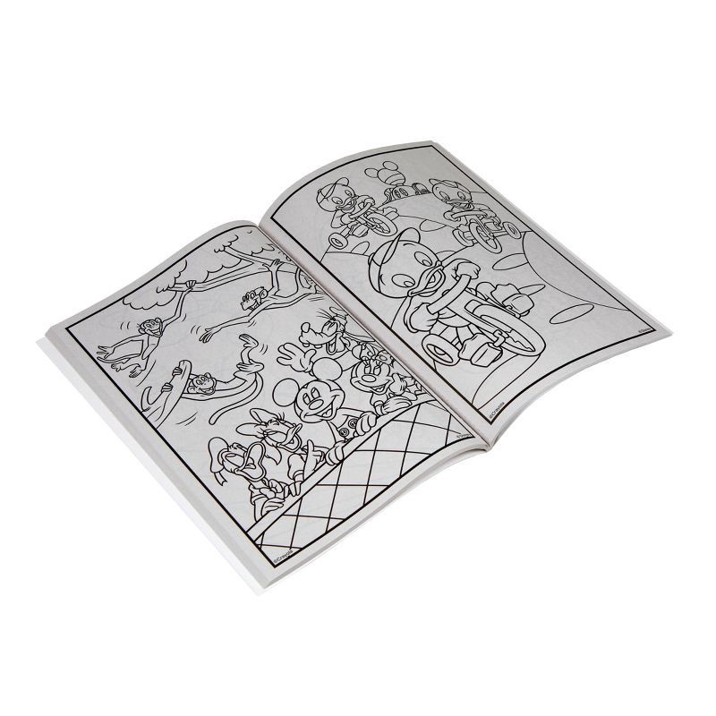 slide 5 of 6, Crayola 96pg Coloring Book - Mickey & Minnie Mouse, 1 ct