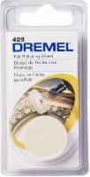 slide 1 of 1, Dremel Felt Polishing Wheel, 1 in