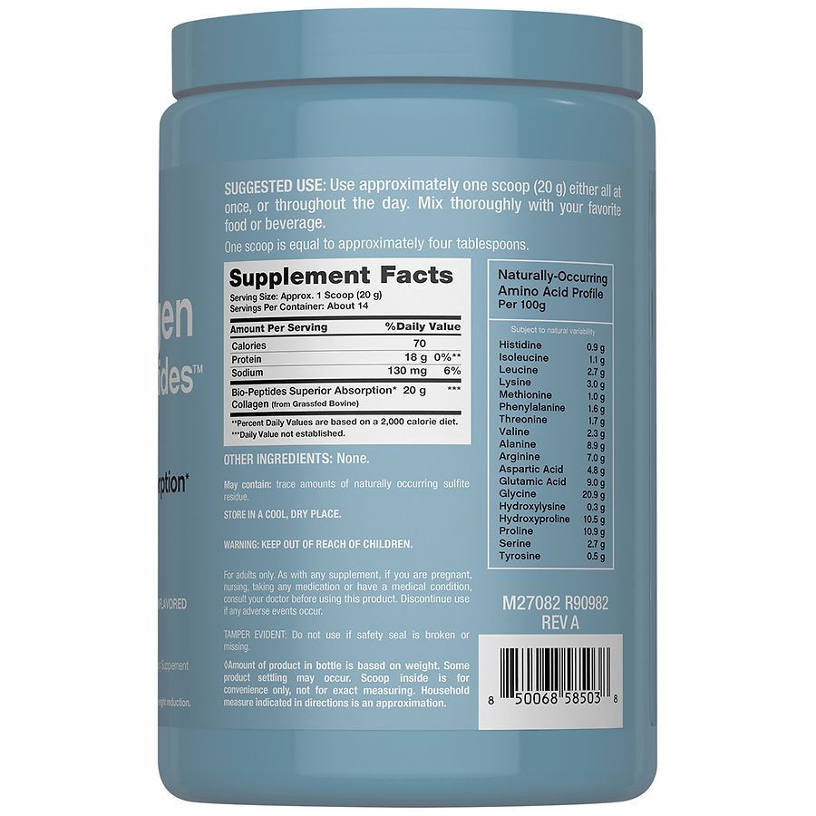 slide 5 of 5, NeoCell Collagen Bio-Peptides Protein 10 Oz, 10 oz