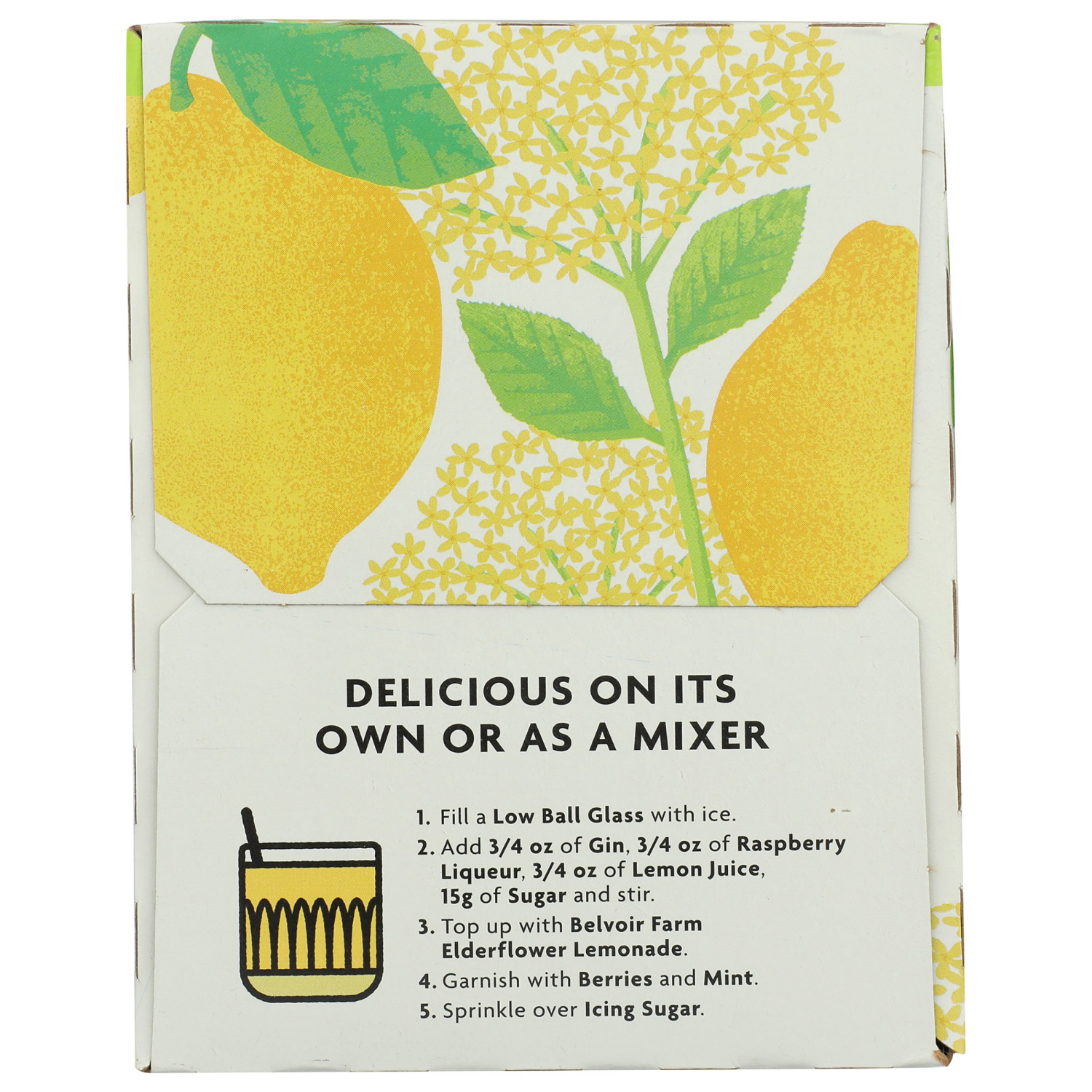 slide 3 of 4, Belvoir Farm Elderflower Lemonade Sparkling Soft Drink 4 - 8.4 fl oz Cans, 4 ct