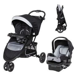 Baby Trend EZ Ride PLUS Travel System with EZ-Lift Infant Car Seat - Carbon Black