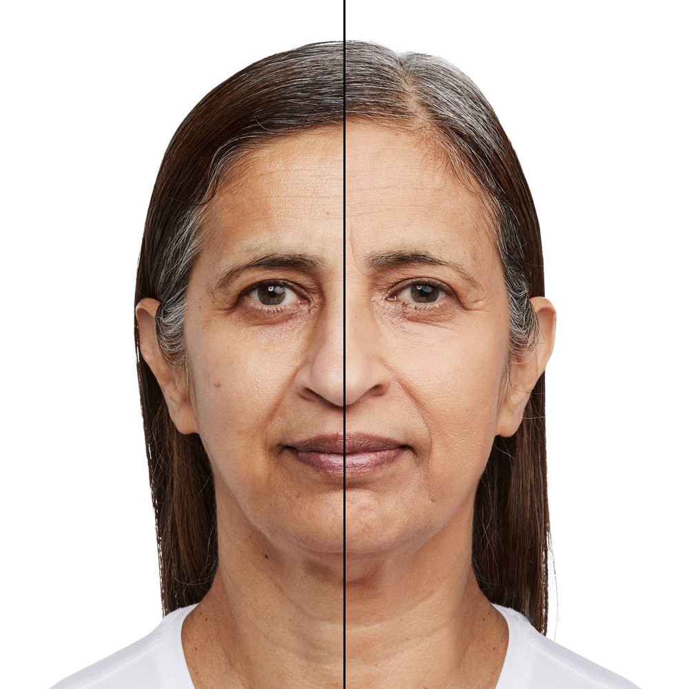 slide 9 of 9, No7 Restore & Renew Multi Action Serum Foundation SPF 20 - Wheat - 1.01 fl oz, 1.01 fl oz