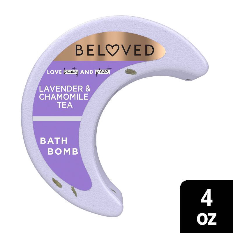 slide 1 of 5, Beloved Lavender & Chamomile Bath Bomb 4oz, 4 oz