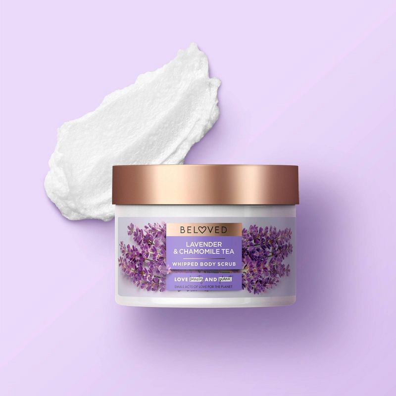 slide 4 of 5, Beloved Lavender & Chamomile Body Scrub 10oz, 10 oz