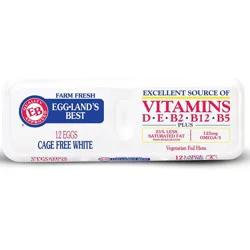 Eggland's Best Large Cage Free White Eggs - 12ct