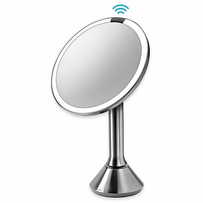 slide 1 of 5, simplehuman 5X Sensor Vanity Mirror, 1 ct