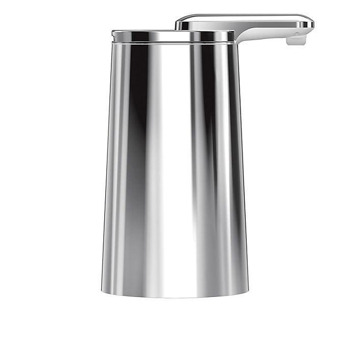 slide 4 of 7, simplehuman Foam Sensor Pump Soap Dispenser - Polished Nickel, 1 ct