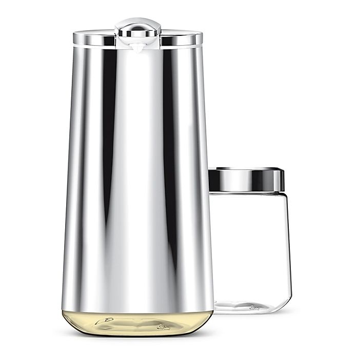 slide 5 of 7, simplehuman Foam Sensor Pump Soap Dispenser - Polished Nickel, 1 ct