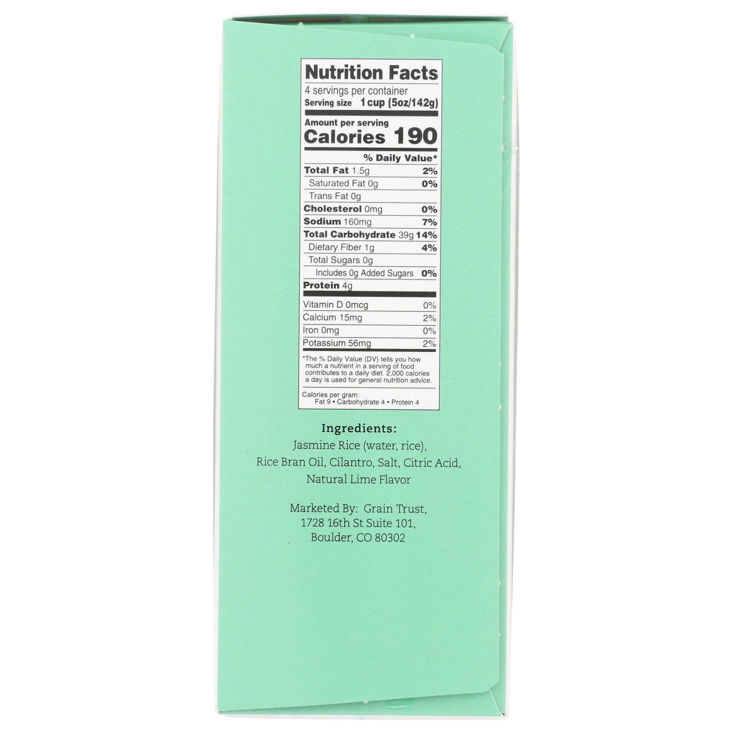 slide 3 of 3, Grain Trust Cilantro Lime Rice 2 - 10 oz Pouches, 2 ct