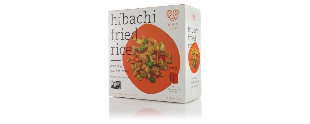 slide 3 of 4, Grain Trust Hibachi Fried Rice 2 - 10 oz Pouches, 20 oz