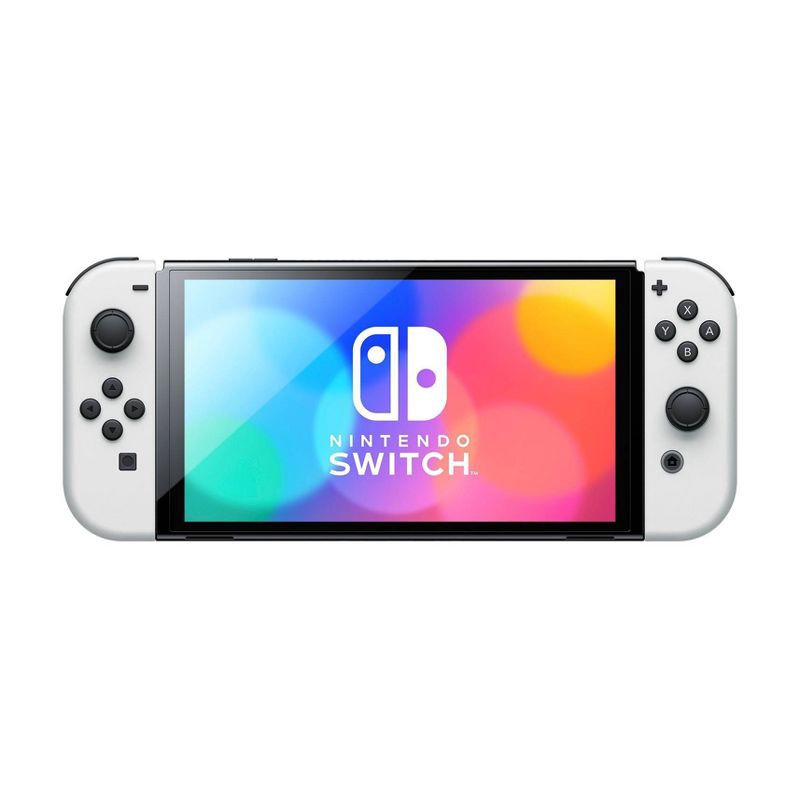 slide 3 of 6, Nintendo Switch - OLED Model with White Joy-Con, 1 ct