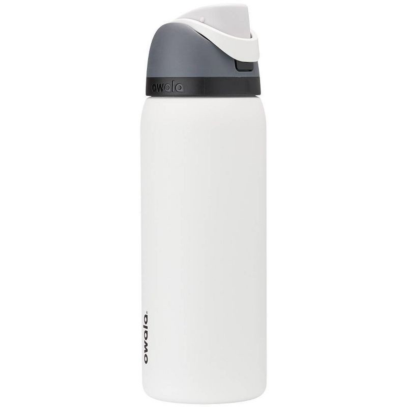 slide 1 of 4, Owala 32oz FreeSip Stainless Steel Water Bottle - Sleek, 32 oz