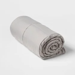 50"x70" 12lbs Weighted Blanket Gray - Room Essentials™