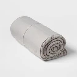 50"x70" 12lbs Weighted Blanket Gray - Room Essentials™