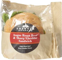 Charter Reserve Angus Roast Beef & Sharp Cheddar Sandwich - 1 ea