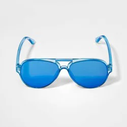 Kids' Aviator Sunglasses - Cat & Jack™ Blue