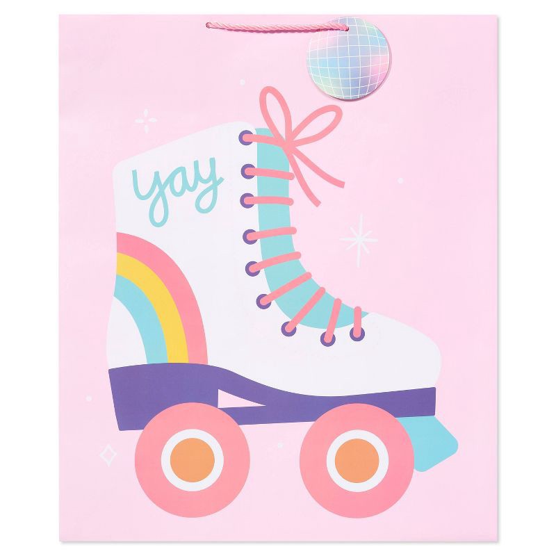 slide 2 of 4, Jumbo Roller Skate Kids' Gift Bag - Spritz™, 1 ct