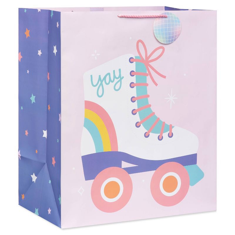 slide 1 of 4, Jumbo Roller Skate Kids' Gift Bag - Spritz™, 1 ct