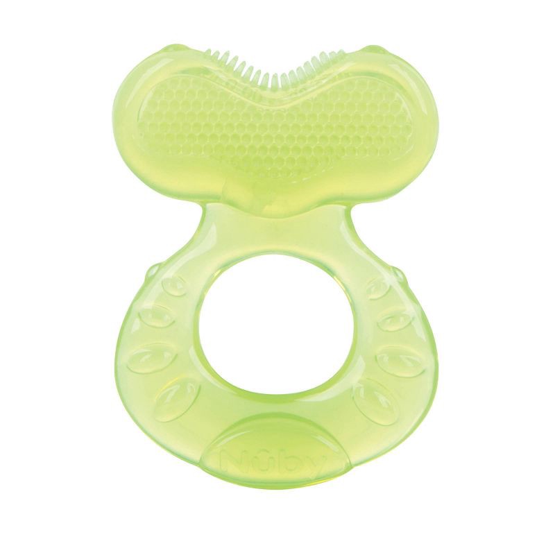 slide 3 of 6, Nuby 3pk 3 Stage Teether Set, 3 ct