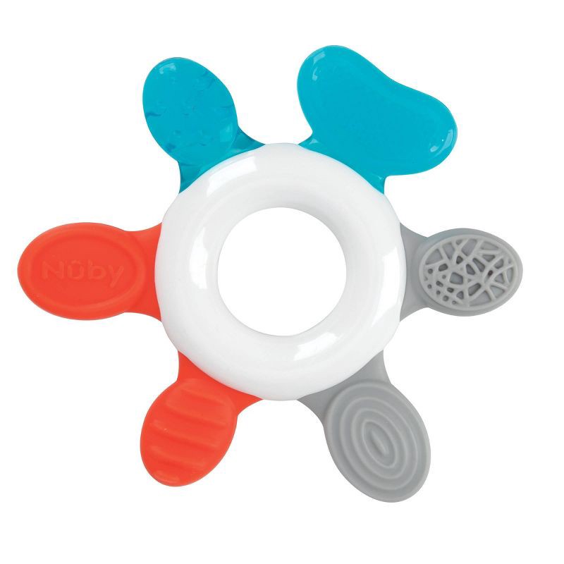 slide 5 of 6, Nuby 3pk 3 Stage Teether Set, 3 ct